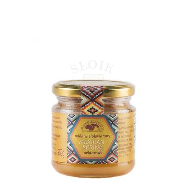 Meksykański miód wielokwiatowy MEXICAN SPRING 250g -0