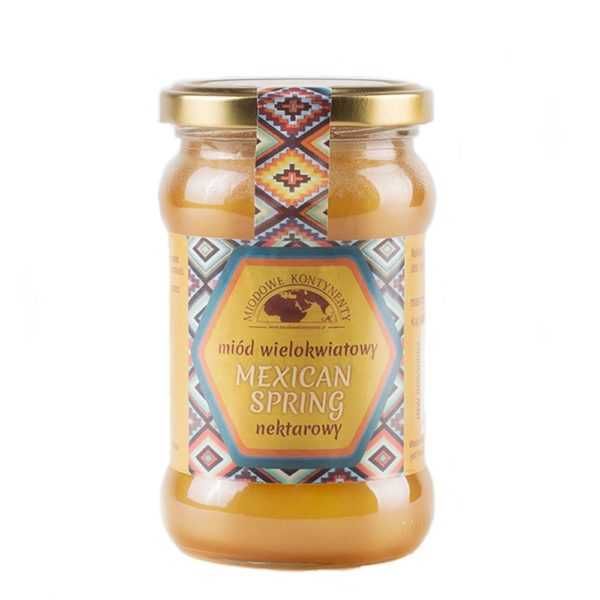 Meksykański miód wielokwiatowy MEXICAN SPRING 400g -0