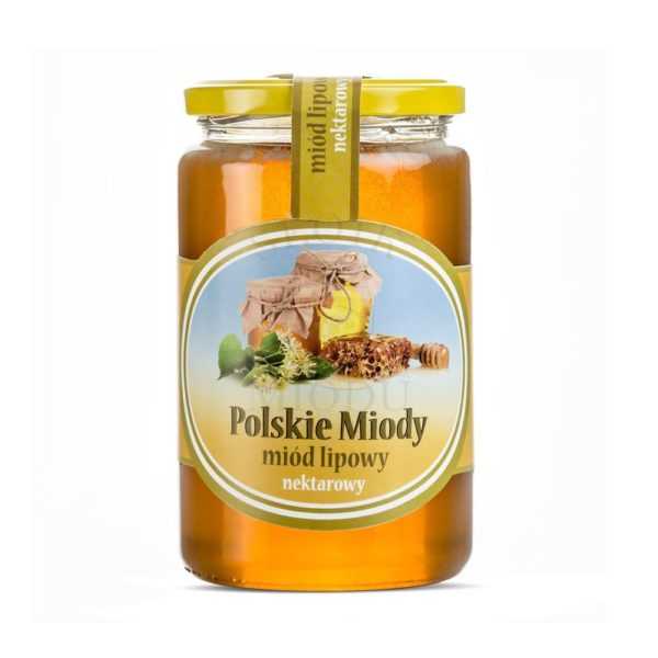 POLSKIE MIODY - miód lipowy 1000 g-0