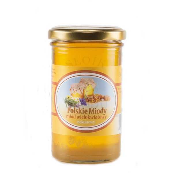 POLSKIE MIODY - miód wielokwiatowy 350g -0