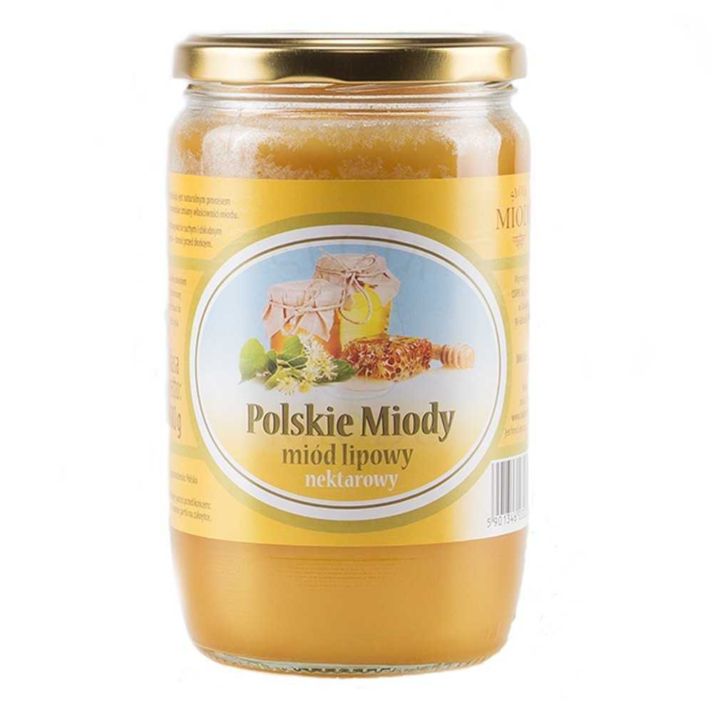 POLSKIE MIODY - miód lipowy 900g-0 POLSKIE MIODY - miód lipowy 900g-0