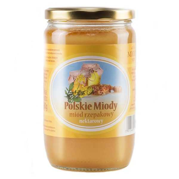 POLSKIE MIODY - miód rzepakowy 900g-0