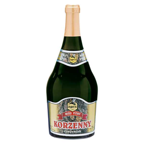 Miód pitny - czwórniak "Korzenny" 750 ml-0