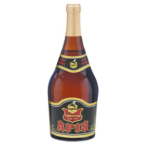 Miód pitny - trójniak "Apis" 750 ml-0