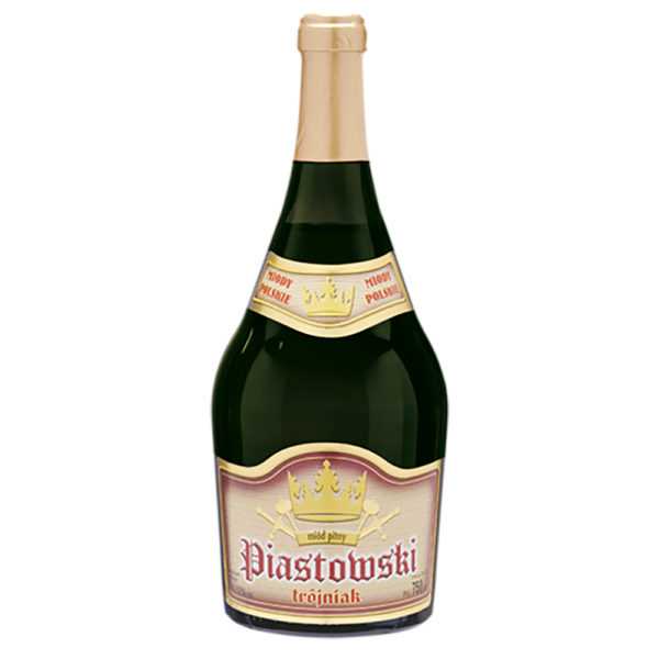 Miód pitny - trójniak "Piastowski" 750 ml-0