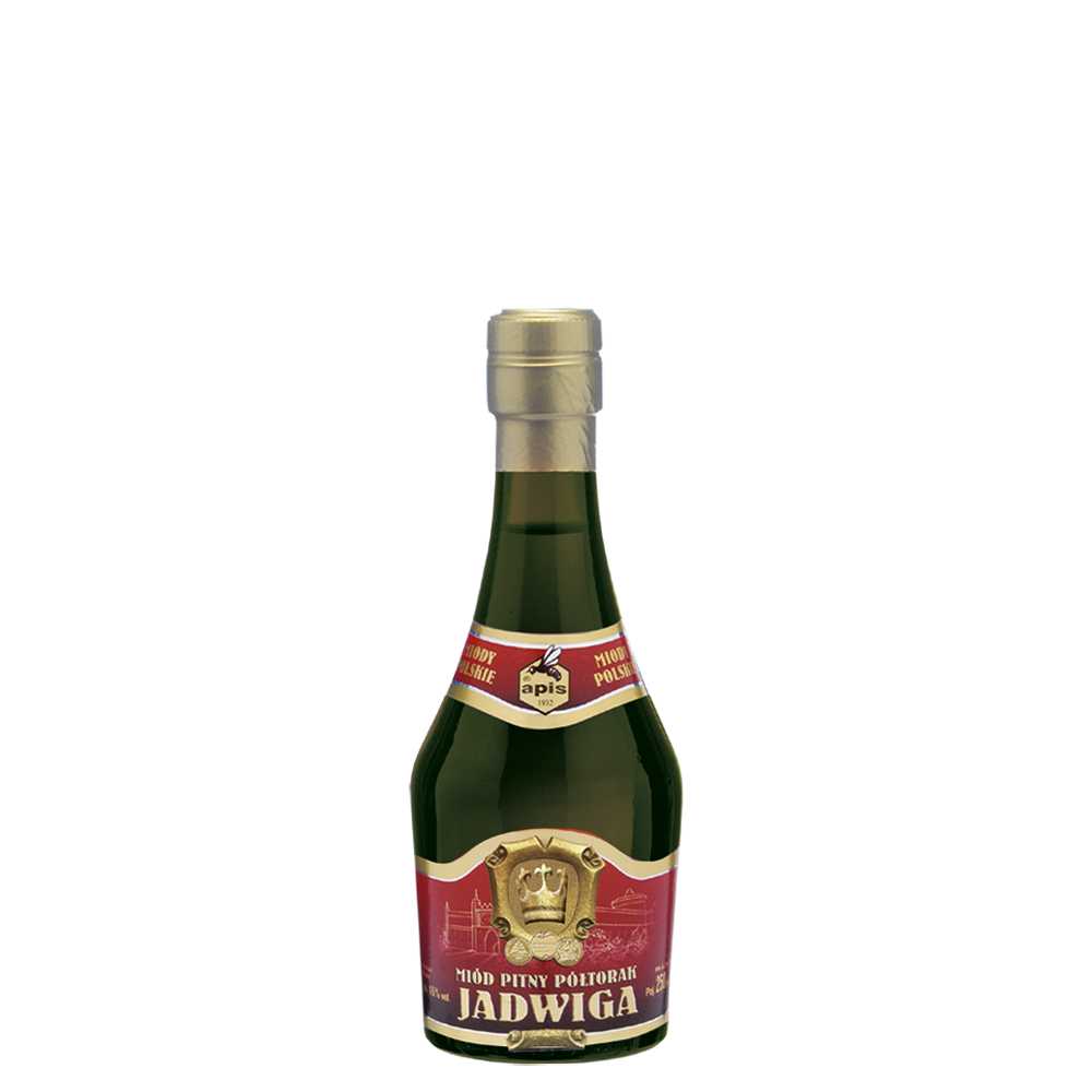 Miód pitny - półtorak "Jadwiga" 250ml-0 Miód pitny - półtorak "Jadwiga" 250ml-0