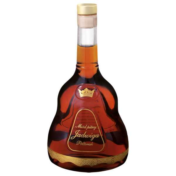 Miód pitny - półtorak "Jadwiga" karafka 750ml-0
