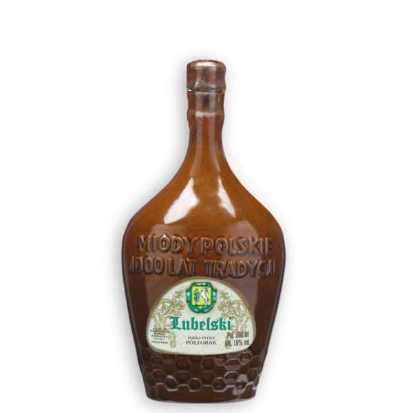 Miód pitny - półtorak "Lubelski" kamionka 500 ml-0