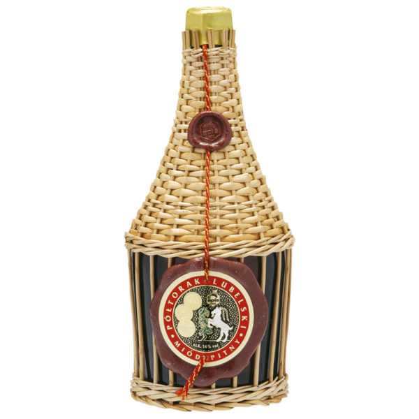 Miód pitny - półtorak "Lubelski" w oplocie 750 ml-0