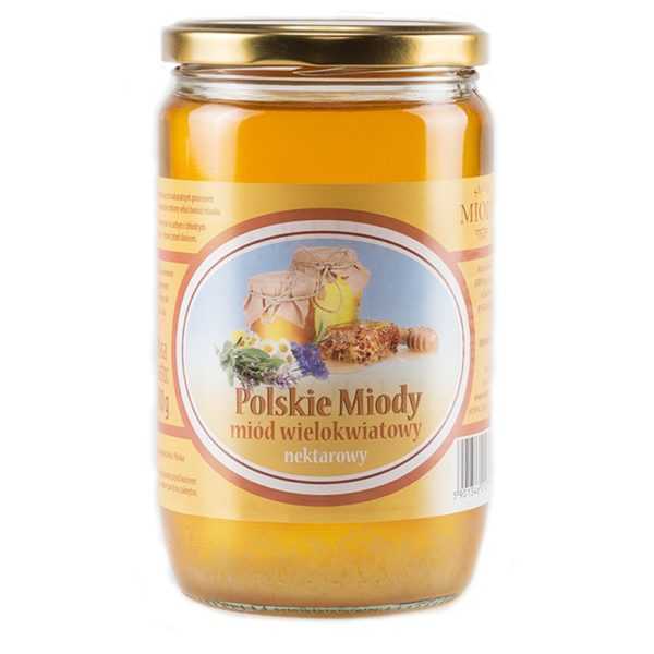 POLSKIE MIODY - miód wielokwiatowy 900g-0